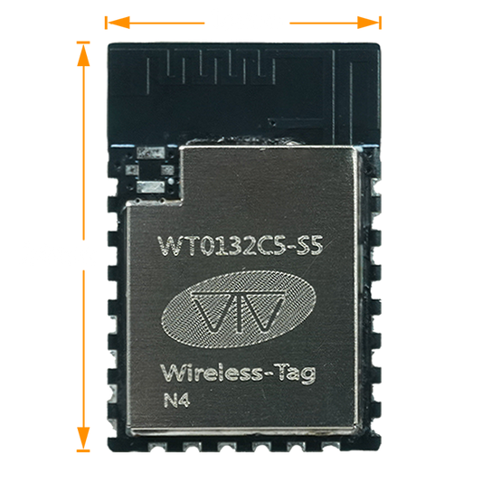 WT0132C5-S5 | NEW esp32 c5 module WiFi 6 BLE Module Based on ESP32-C5 IEEE 802.15.4/802.11ax Supports WiFi 6 Zigbee Thread gateway