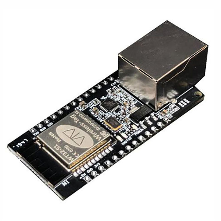 WT32-ETH01 | Original Factory ESP32 Ethernet Communication LAN Module with Embedded Serial Port for IoT Gateway