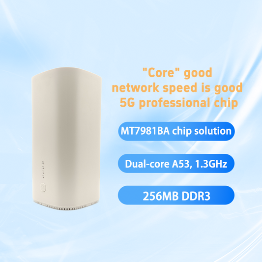 WT7981PD |Global WT7981PD 5G Wifi Router WiFi6 router Built-in 4 5G LTE antennas and 5 WIFI antennas Dual-core A53 1.3GHz 5g module