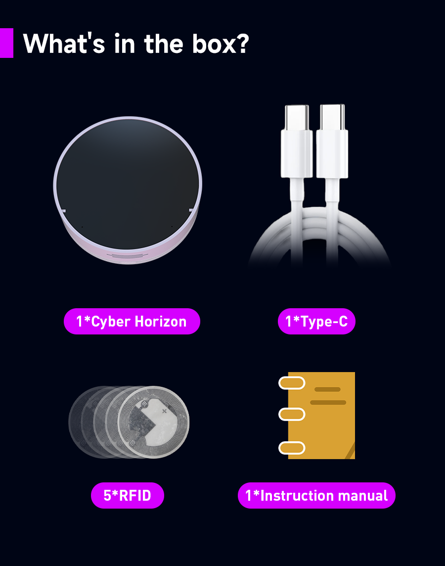 Cyber Horizon DIY Agent AI Companion Intelligent Voice Dialogue Platform Equipped with ESP32-S3 AI Voice Chip for IP Figures