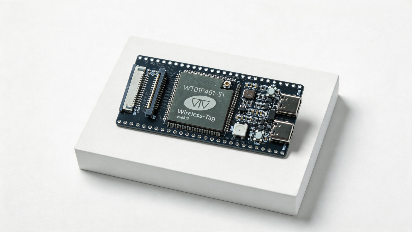 Wireless-tag WT9932P4C61-TINY ESP32-P4 ESP32 C61 Tiny Size ESP32 Development Board Based on ESP32 P4/C61 Wi-Fi6 Module IoT Development Board Series