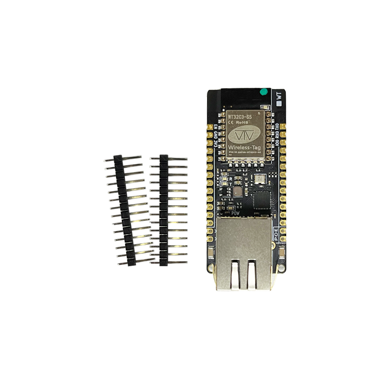 WT32-ETH01 EVO | Original Factory WT32-ETH01 EVO ESP32 Power of ethernet module WiFi BLE Gateway Based on ESP32 C3 Module ethernet module for IOT Gateway