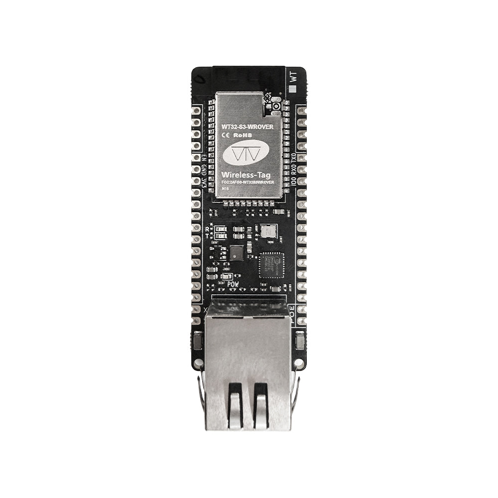 Wireless-tag WT32-ETH01 PRO RJ45 Ethernet module based on ESP32-S3 16M Flash Communication ESP32 development board with POE Embedded Serial Port for IoT Gateway