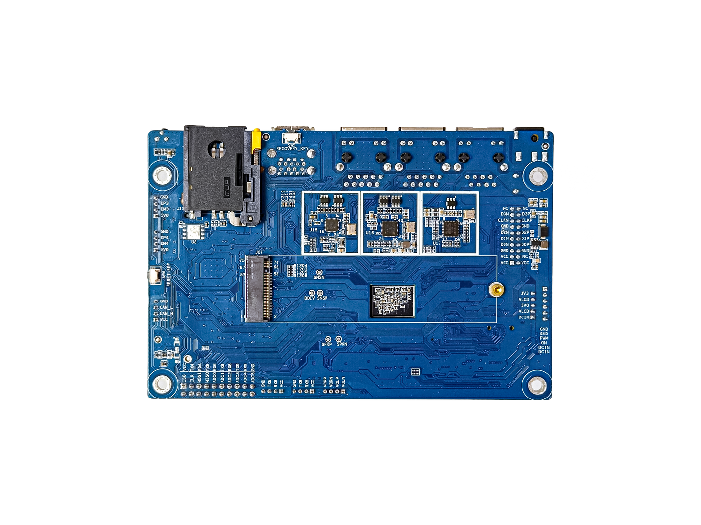 Original IDO-EVB3562-V1-D2E16 RK3562 evaluation board deverlopment board integrated circuit motherboards rockchip rk3562 SOM module support Android or Linux