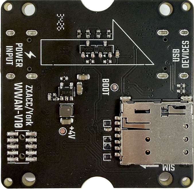 Cat1 Global 4G LTE communication expansion board WT271 base on Fibocom LE271 module Compatible with ESP32-S3 / ESP32-P4 / ESP32-S31