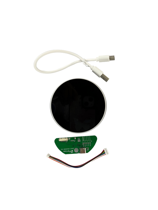 WT32S3-21S | 2.1 Inch Rotary Screen LCD IPS Display Wall Switch Based on ESP32-S3 Chip Module for Smart Home 480*480 Resolution