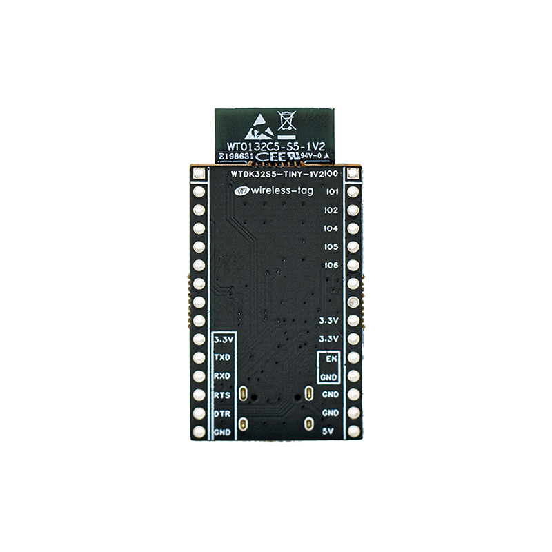 Tiny Size 23x46 mm ESP32-C5 TINY Esp32 Wi-Fi 6 Development Board Based on WT0132C5-S5 Wi-Fi module RISC-V Support 2.8inch 320x240 resolution lcd screen
