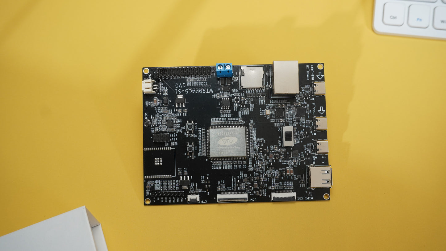 NEW ESP32-P4 Development Board WT99P4C5-S1 Based on Espressif ESP32 P4 SOM Module ESP32-C5 WiFi6 Module Support 7inch Lcd Screen